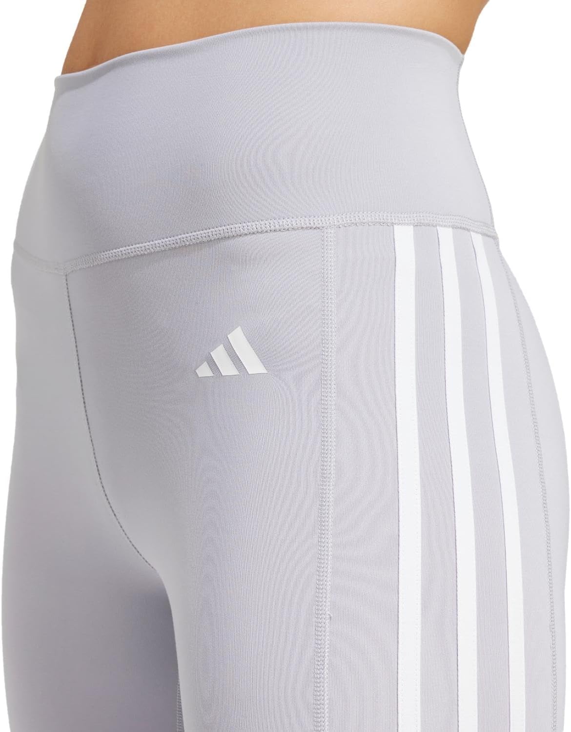 adidas Womens Optime Essentials Stash Pocket Full Length Leggings · v3