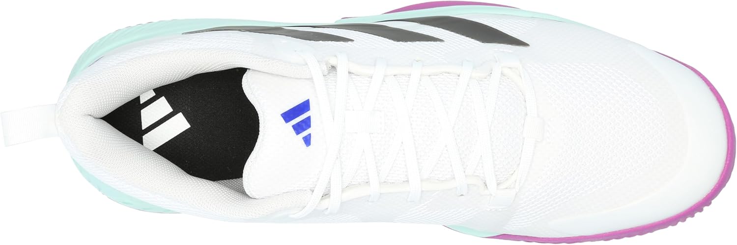 รองเท้าผ้าใบ adidas Womens Court Team Bounce 2.0