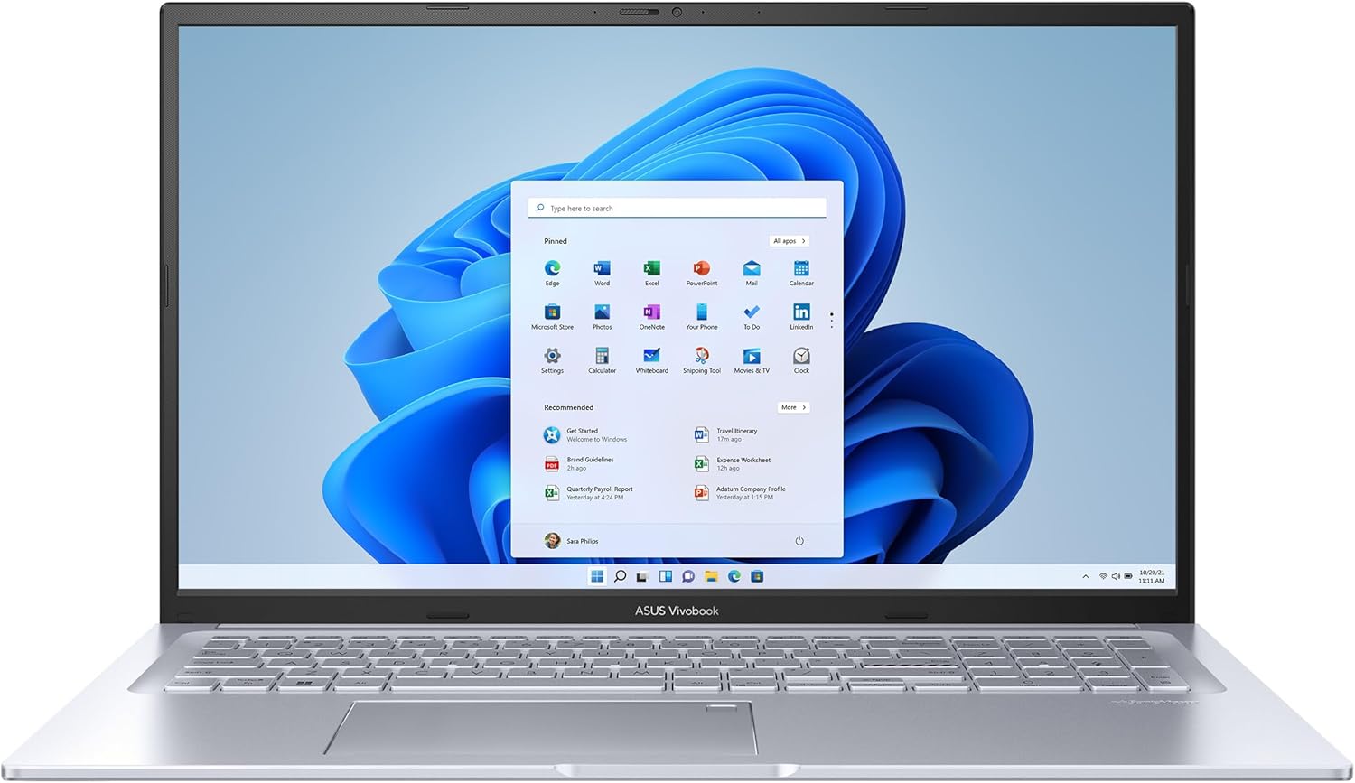 ASUS : 2023 Vivobook 17X Laptop, 17.3” FHD Display, Intel Core i9-13900H CPU, 16GB RAM, 1TB SSD, Windows 11 Home, Transparent Silver, K3704VA-DH96-S · v4