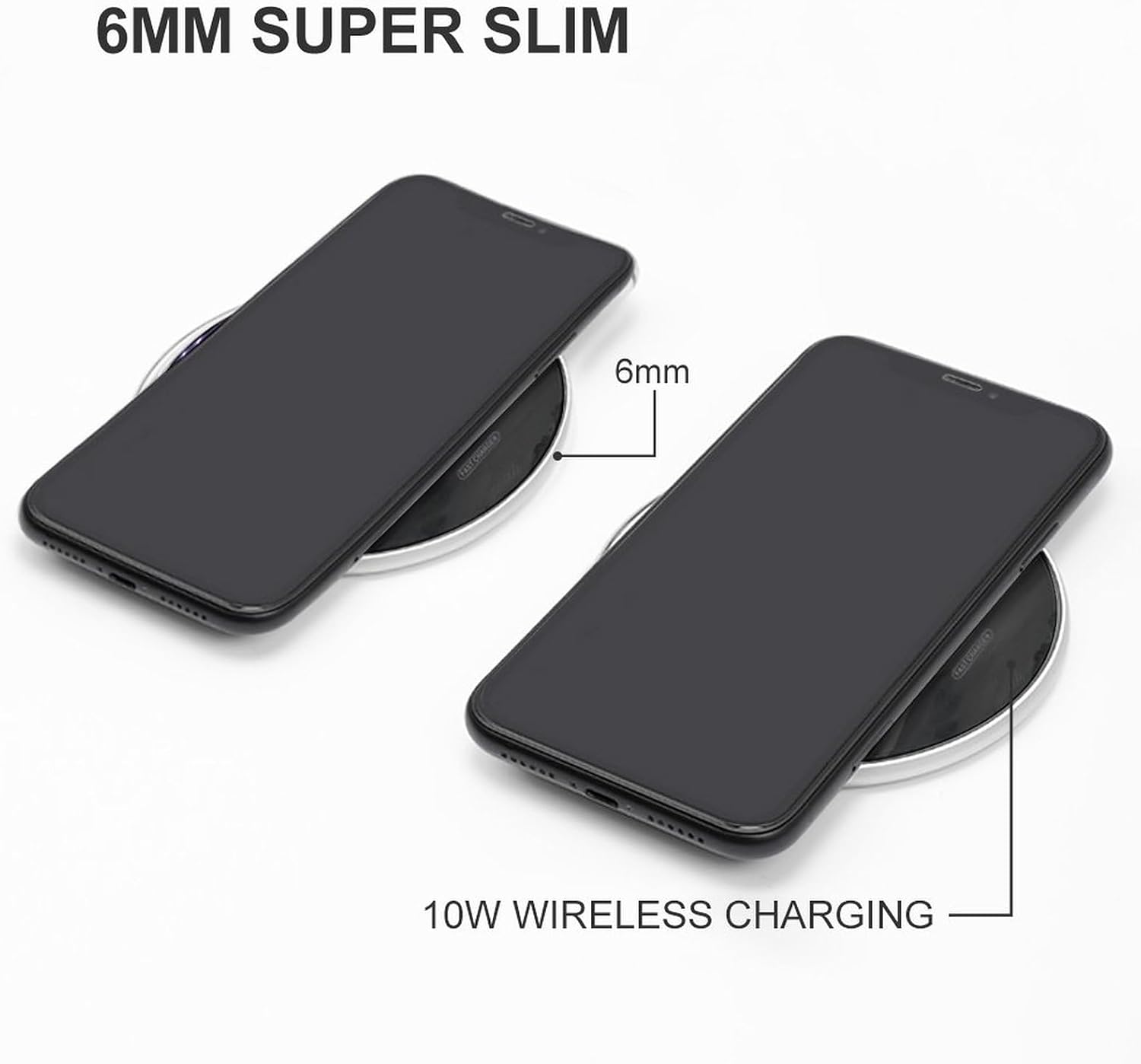 Chargeur sans fil Thunderbolt Kitty Cat. Station de recharge portable compatible avec tous les smartphones