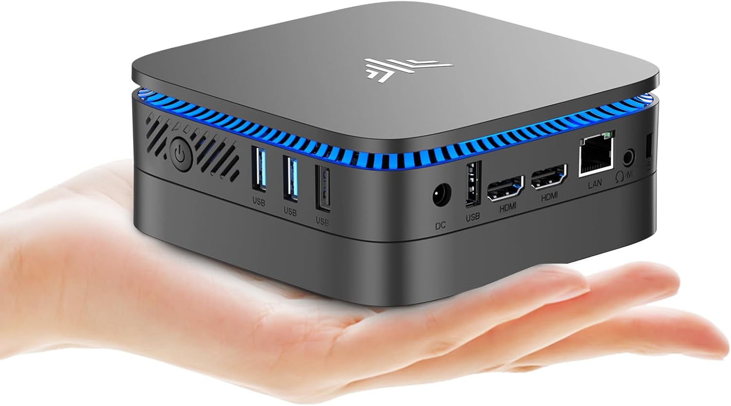 KAMRUI AK1PLUS Mini PC Alder Lake N97(up to 3.60 GHz),16GB RAM 512GB ROM Small Desktop Computer, Mini Computers Support 2.5 SSD (up to 2TB),4K,WiFi 2.4G/5G,BT4.2 on Business Home Office Family-NAS · v6