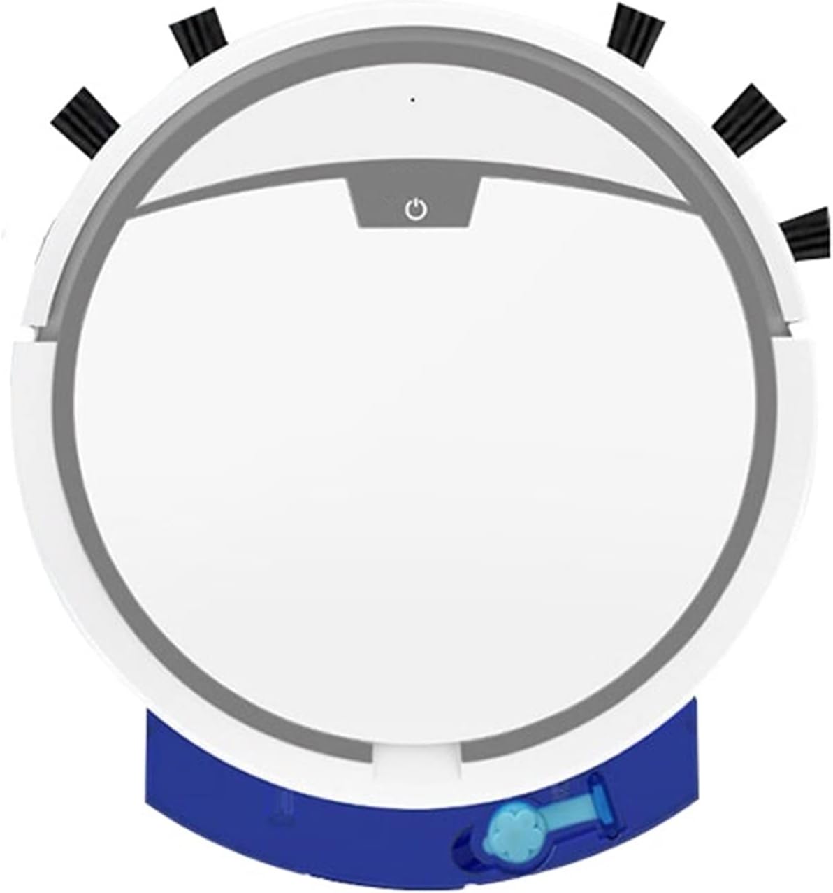Handstaubsauger, intelligenter Kehrroboter, vollautomatisches, geräuscharmes Kehren und Wischen, Drei-in-Eins-Staubsauger zur Reinigung von ultradünnen Staubsaugern (Farbe: Weiß)