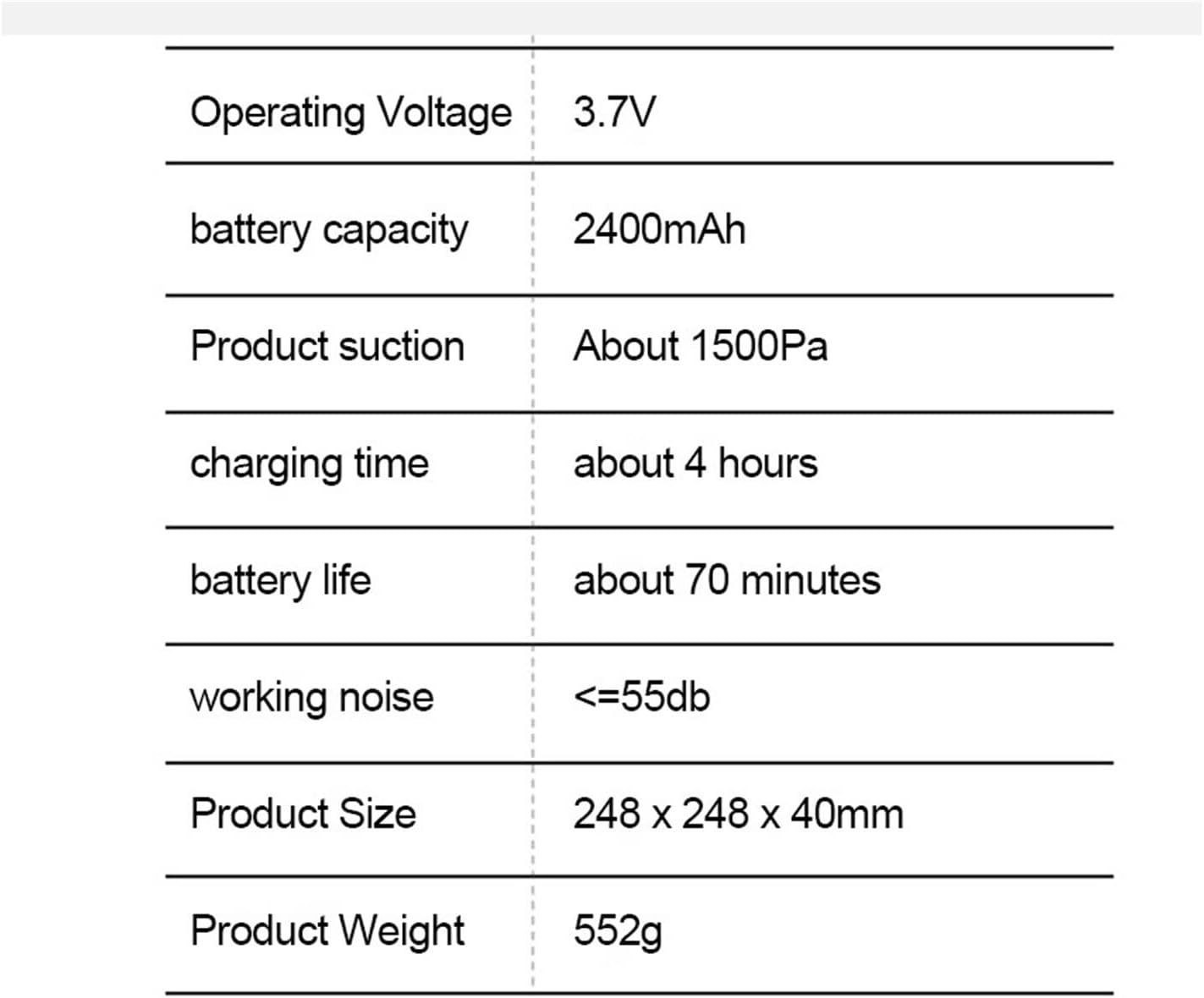 Hand Held Vacuum, Intelligent Sweeping Robot Household Automatic Cleaning Machine Home Appliance Vacuum Cleaner Automatic Vacuum Cleaner (Color : Black) · v6