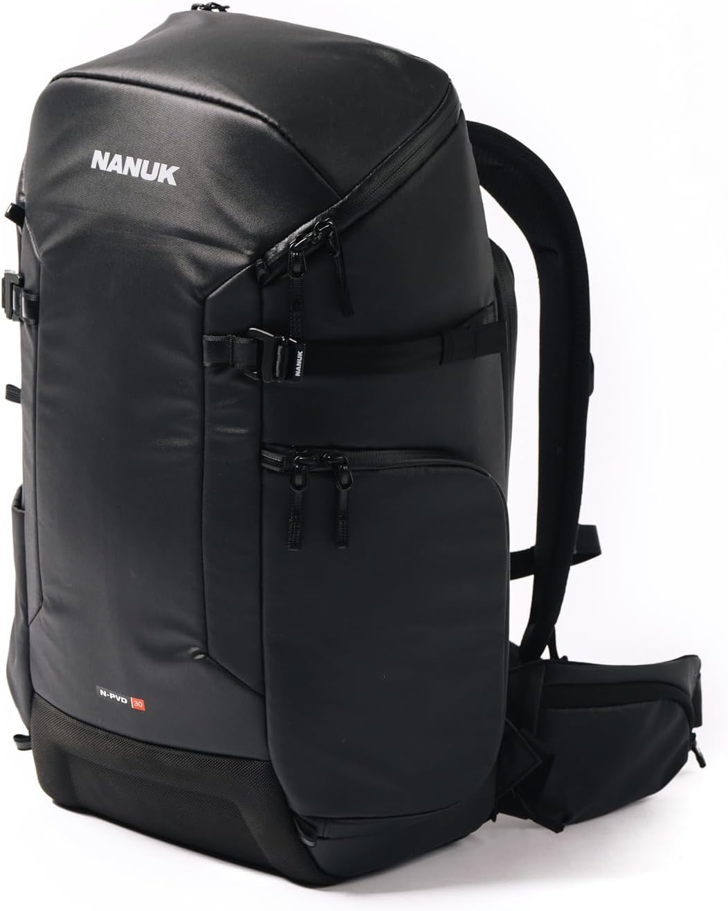 กระเป๋าเป้สะพายหลัง Nanuk N-PVD 30 ลิตรสำหรับกล้อง DSLR/Mirrorless/วิดีโอ และโดรน พร้อมช่องใส่แล็ปท็อปบุนวม 16 ช่อง