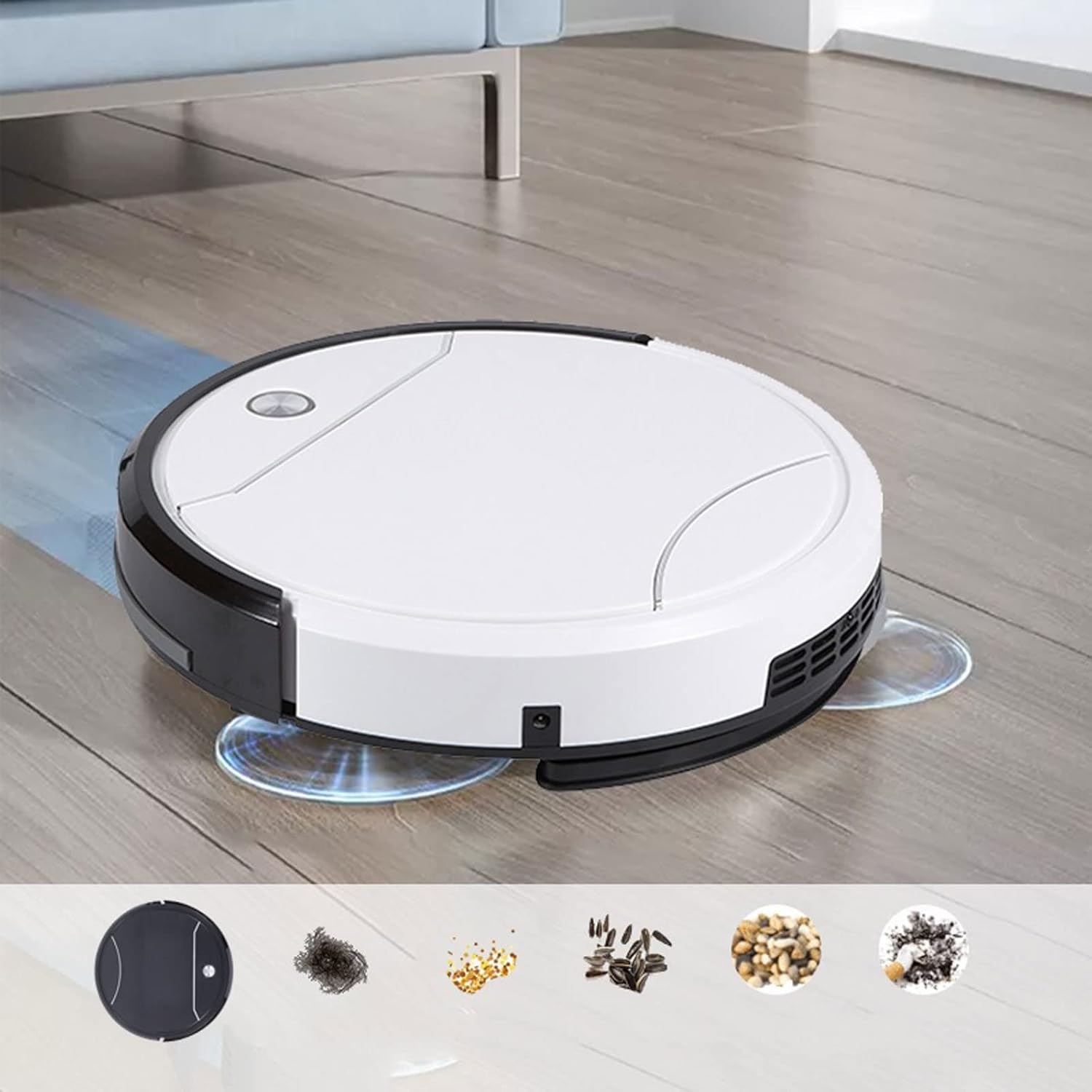 Robot mocio Robot aspirapolvere Aspirapolvere intelligente per elettrodomestici Aspirapolvere a ricarica automatica Spazzatrice elettrica Pulizia Robot spazzatrice intelligente