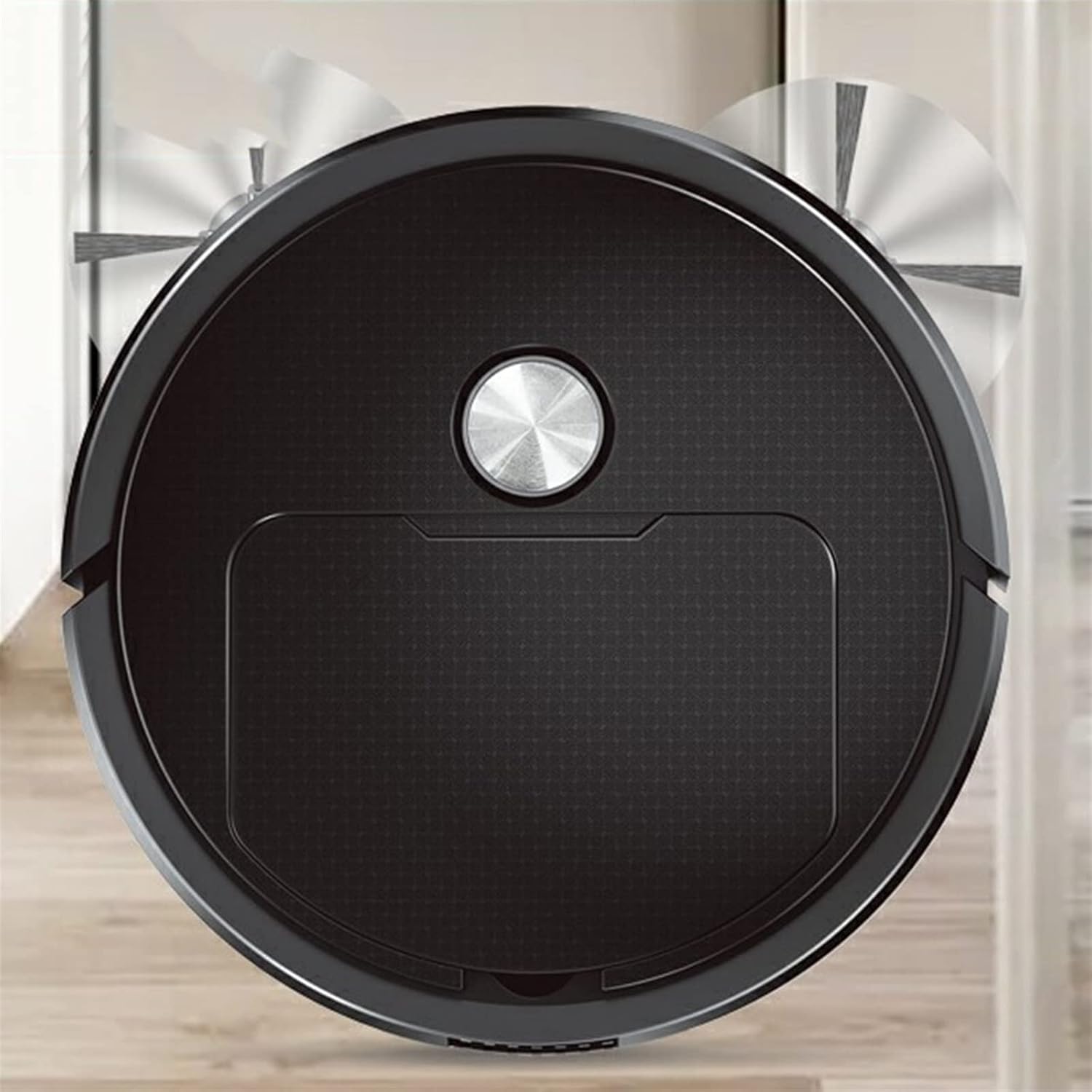 Robot mop Multifunctional Robot Vacuum Cleaner Rechargeable Smart Sweeping Robot Automatic Sweeper Vacuum Cleaner (Color : Black) · v3