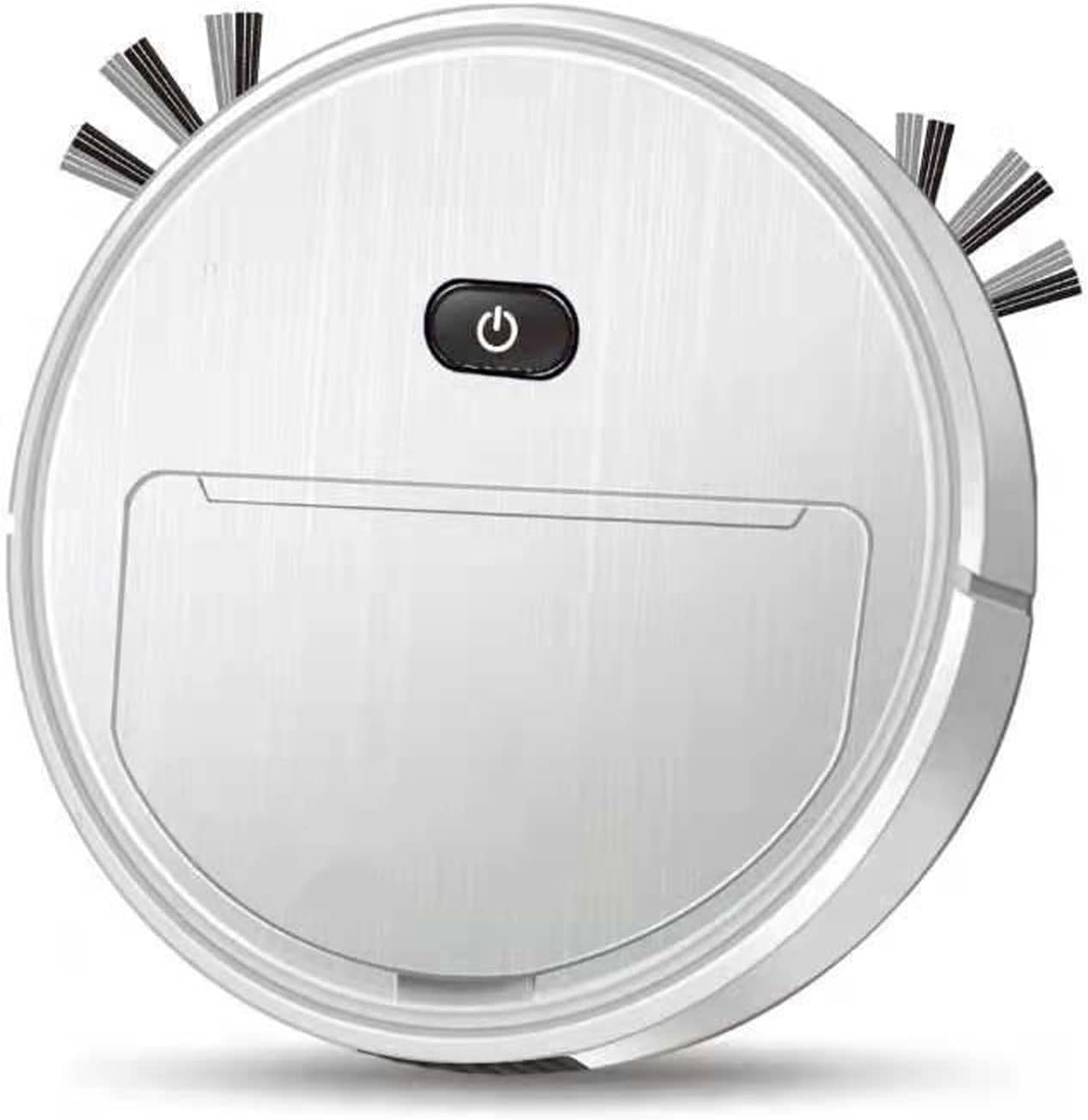 Robot mop Automatic Cleaning Robot Commercial Smart Broom Vacuum Sweeping Robot Smart Vacuum Cleaner Robot 3 In1 Mop Sweeper Clean Machine (Color : White) · v7