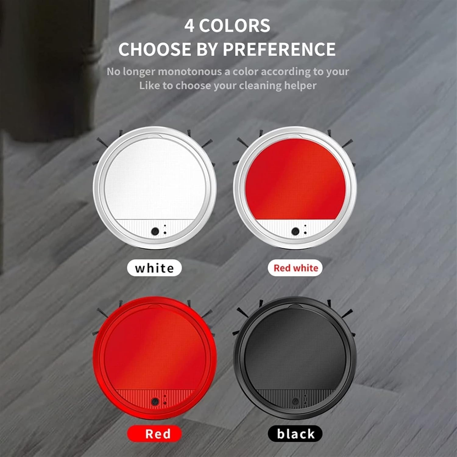 Robot mop Automatic Robot Wireless Sweeping Vacuum Cleaner Dry Wet Cleaning Machine Charging Intelligent Vacuum Cleaner-White · v14
