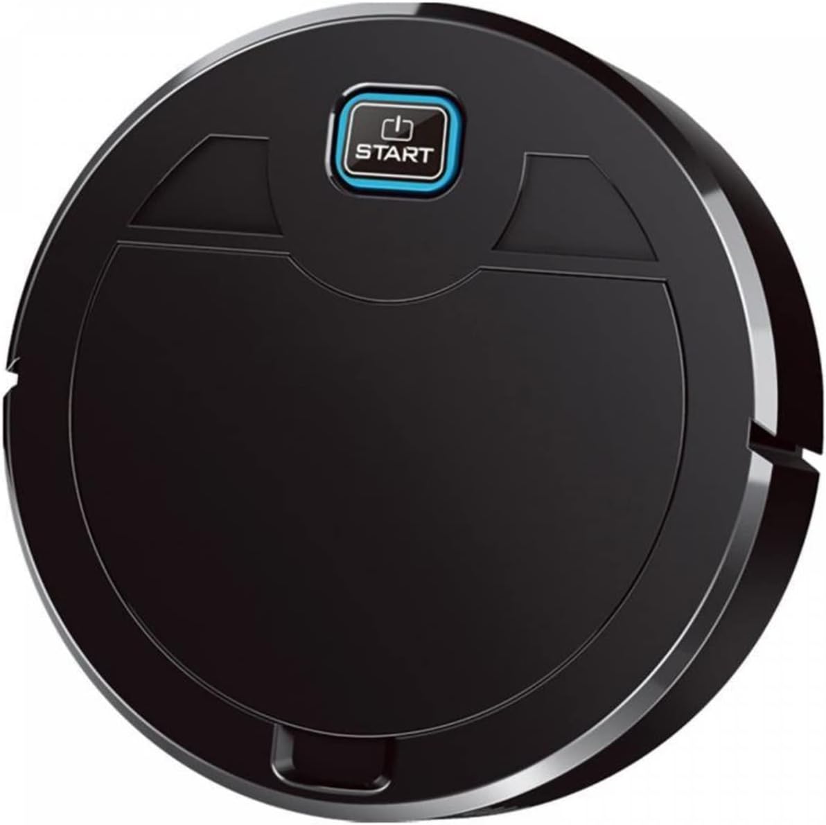 Robot mop Smart Automatic Vacuum Cleaner Rechargeable Cleaner Sweeper Robot Floor Cleaning Vacuum Cleaner (Color : Black)