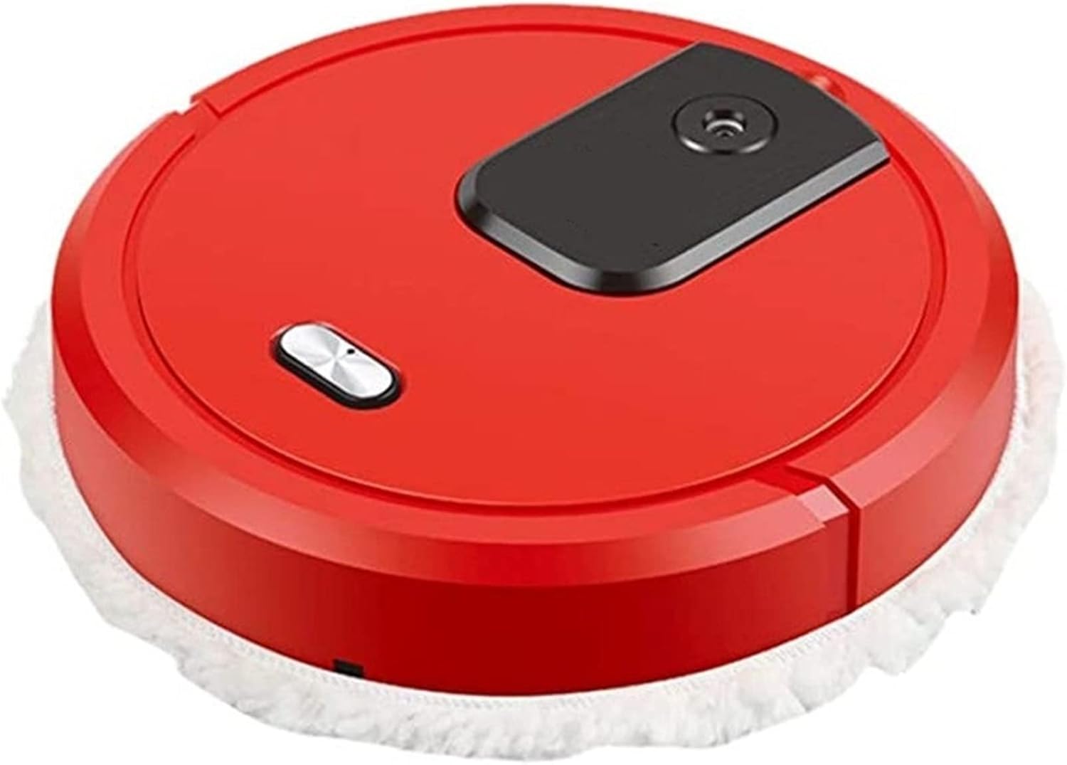 Wischroboter Automatischer intelligenter Roboter, kabelloser Kehrstaubsauger, Trocken- und Nassreinigungsmaschine, Aufladen, Intelligenter Staubsauger (Farbe: Rot)