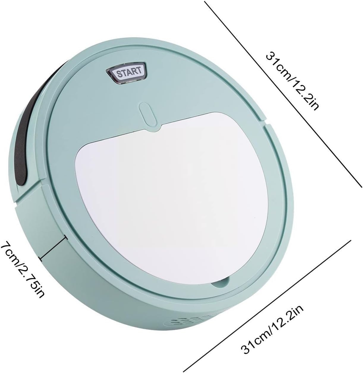 Robot mop Vacuum Cleaner 3-in-1 Smart Automatic Robot Slim Rechargeable Sweeper Household Machine Cleaning Automatic Electric Cle (Color : B) · v3