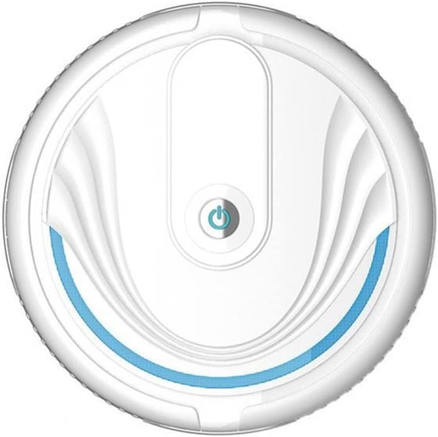 Wischroboter Intelligenter Kehrroboter Wiederaufladbarer Haushaltsreinigungsstaubsauger 3-in-1-Staubsauger mit automatischer Induktionsfunktion (Farbe: Weiß)