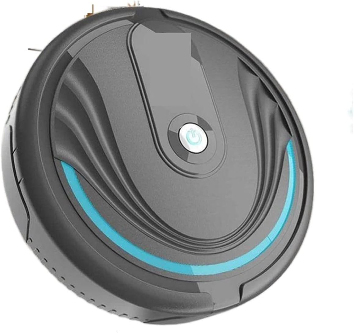 Robot mop Smart Sweeping Robot Rechargeable Household Cleaning Vacuum Cleaner 3-in-1 Automatic Induction Rotary Sweeper Vacuum Cleaner (Color : White) · v6