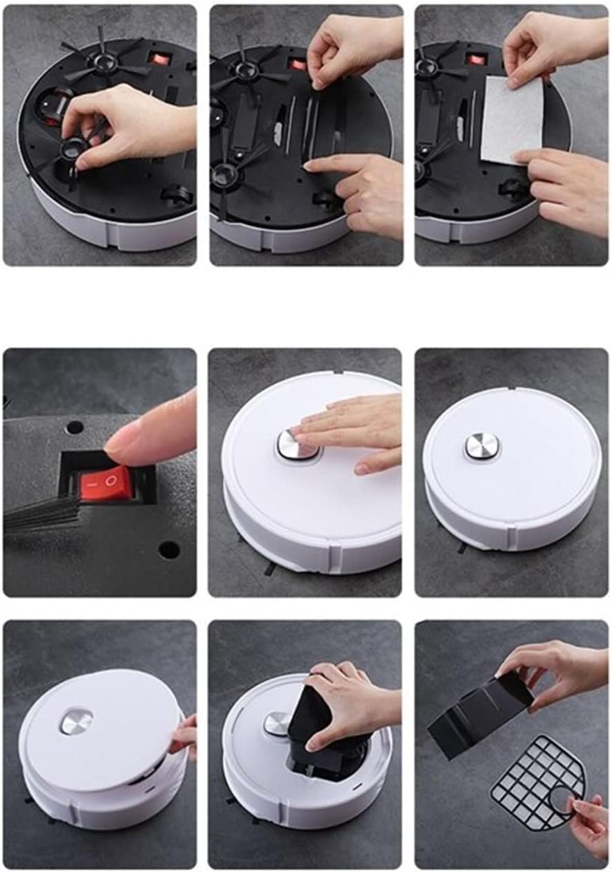 Robot mocio aspirapolvere spazzatrice domestica automatica robot pulitore intelligente per piccoli elettrodomestici