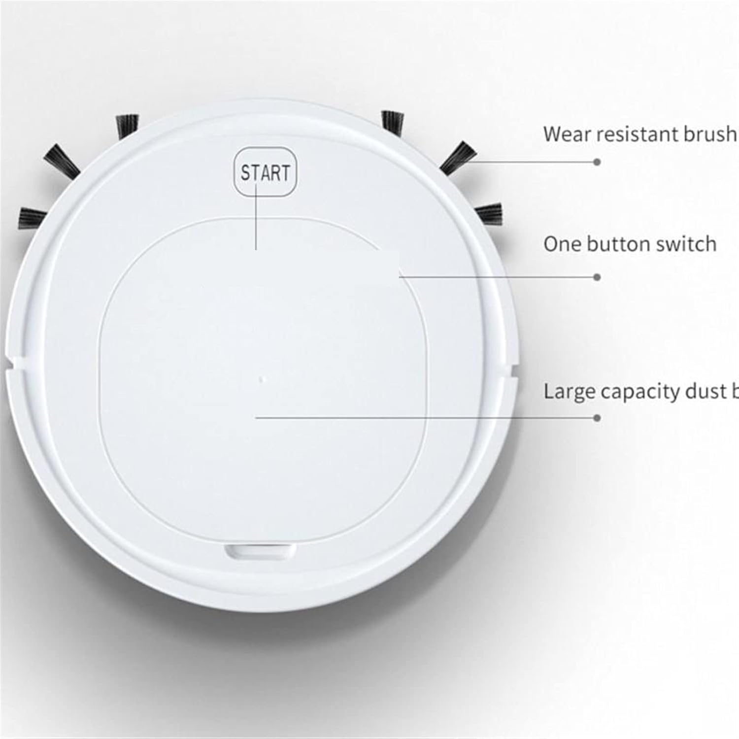 Robot mop Home Smart Sweeping Robot Household Automatic Cleaning Machine Lazy Smart Vacuum Cleaner Three-in-one Charging Cleaning Machine · v4