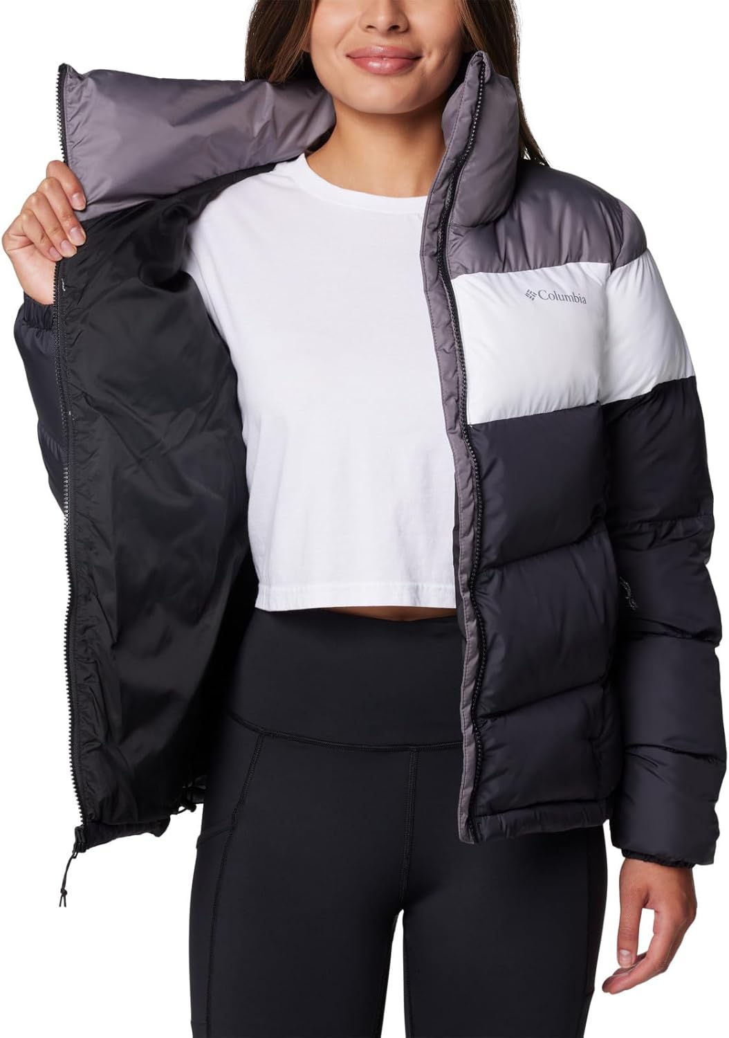 Columbia Womens Puffect Ii Colorblock Jacket · v8