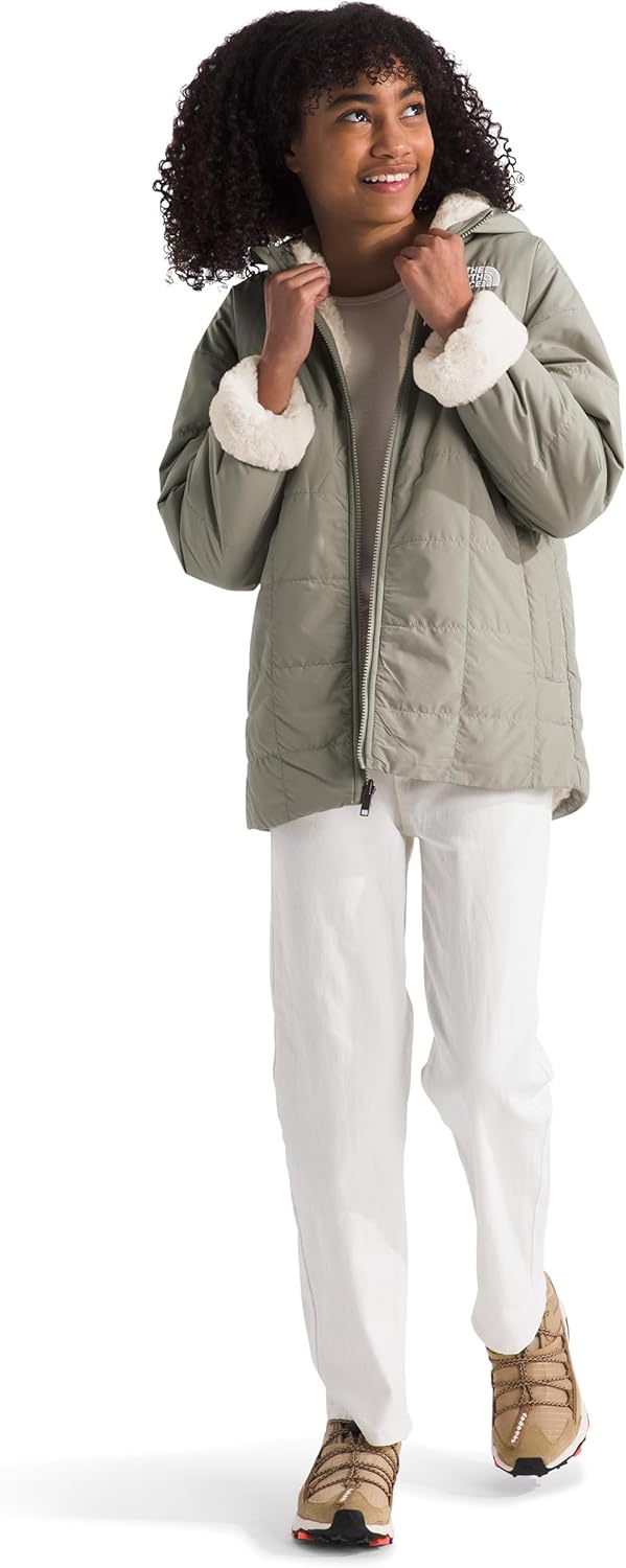 THE NORTH FACE для девочек Двусторонняя короткая парка Shasta