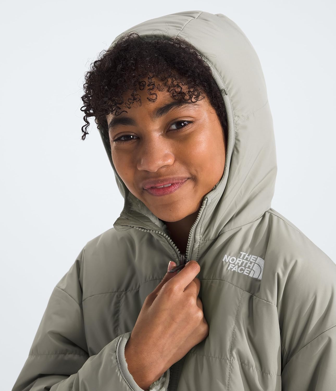 THE NORTH FACE для девочек Двусторонняя короткая парка Shasta