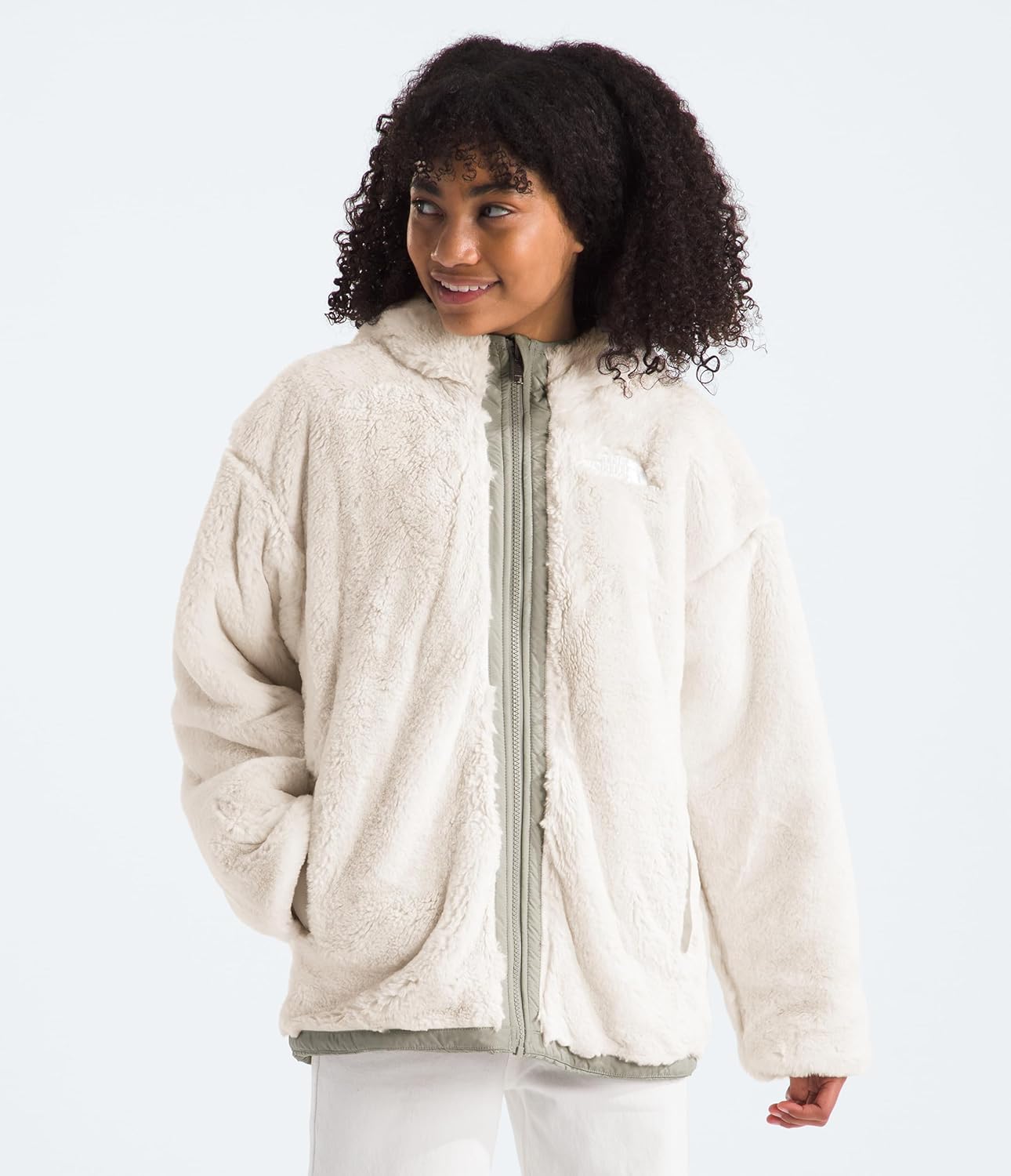 THE NORTH FACE для девочек Двусторонняя короткая парка Shasta