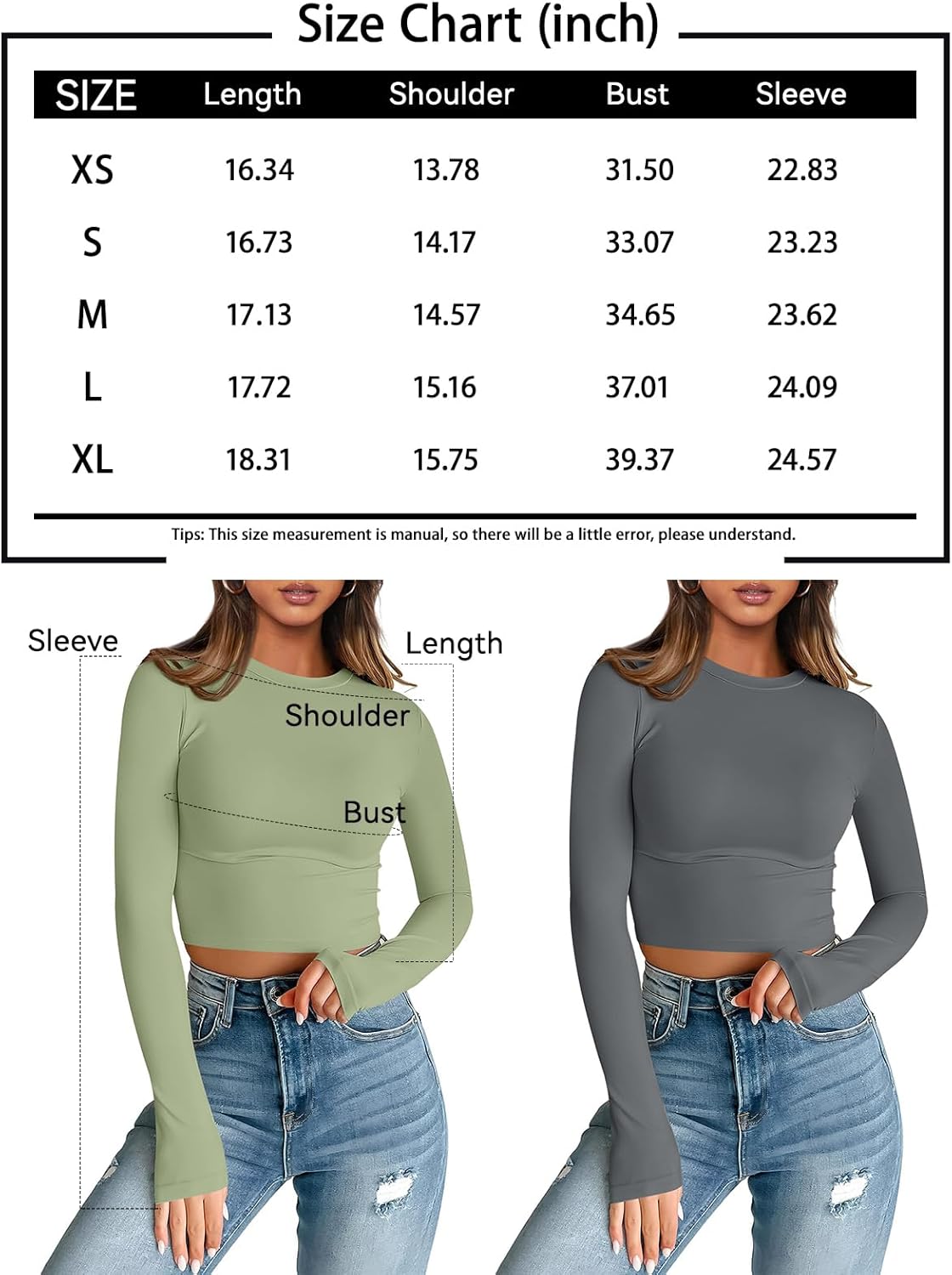 Trendige Queen Langarm-Crop-Tops für Damen, schmal geschnittene Hemden, lässige Mode, 2024, Oberteile für Teenager-Mädchen