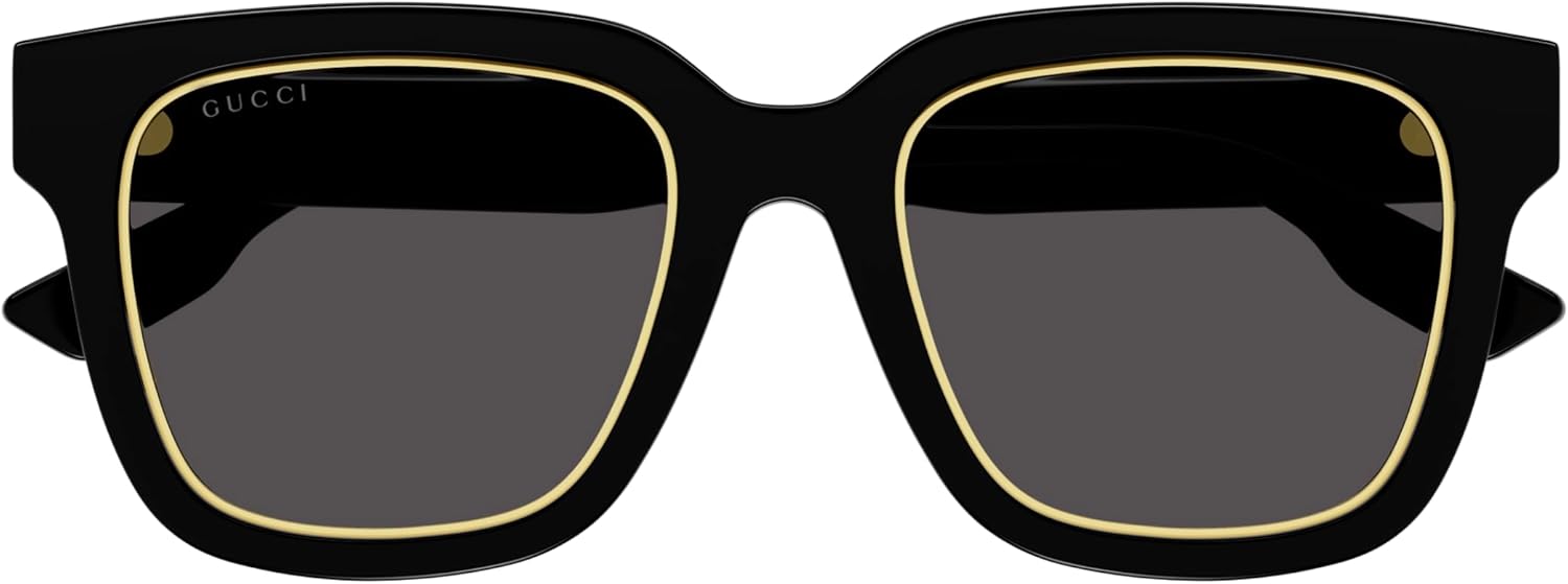 Zestaw okularów przeciwsłonecznych Gucci GG1136SA Aria z kolekcji Square Shaper z zestawem luksusowych okularów eShades