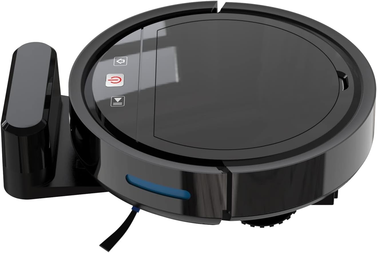 Robot mop Three-in-one Sweeping Robot Suction Automatic Charging Remote Control Intelligent Sweeper (Color : Black) · v2