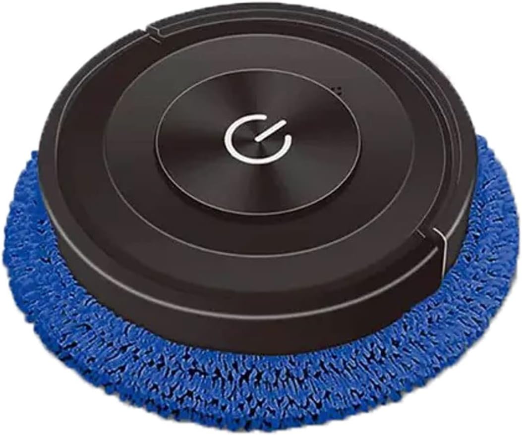 Robot mop Smart Home Wet Dry Sweeping Robot Automatic Mopping Machine Electric Mop Sweeper Rechargeable Dry Wet Floor Mopping Cleaner (Color : Black) · v2