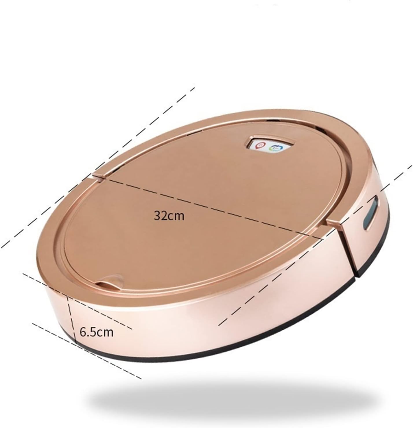 Robot mop Smart Sweeping Robot Automatically Recharges Large Suction Lazy Household Cleaning Machine Sweeper (Color : Rose Gold) · v2