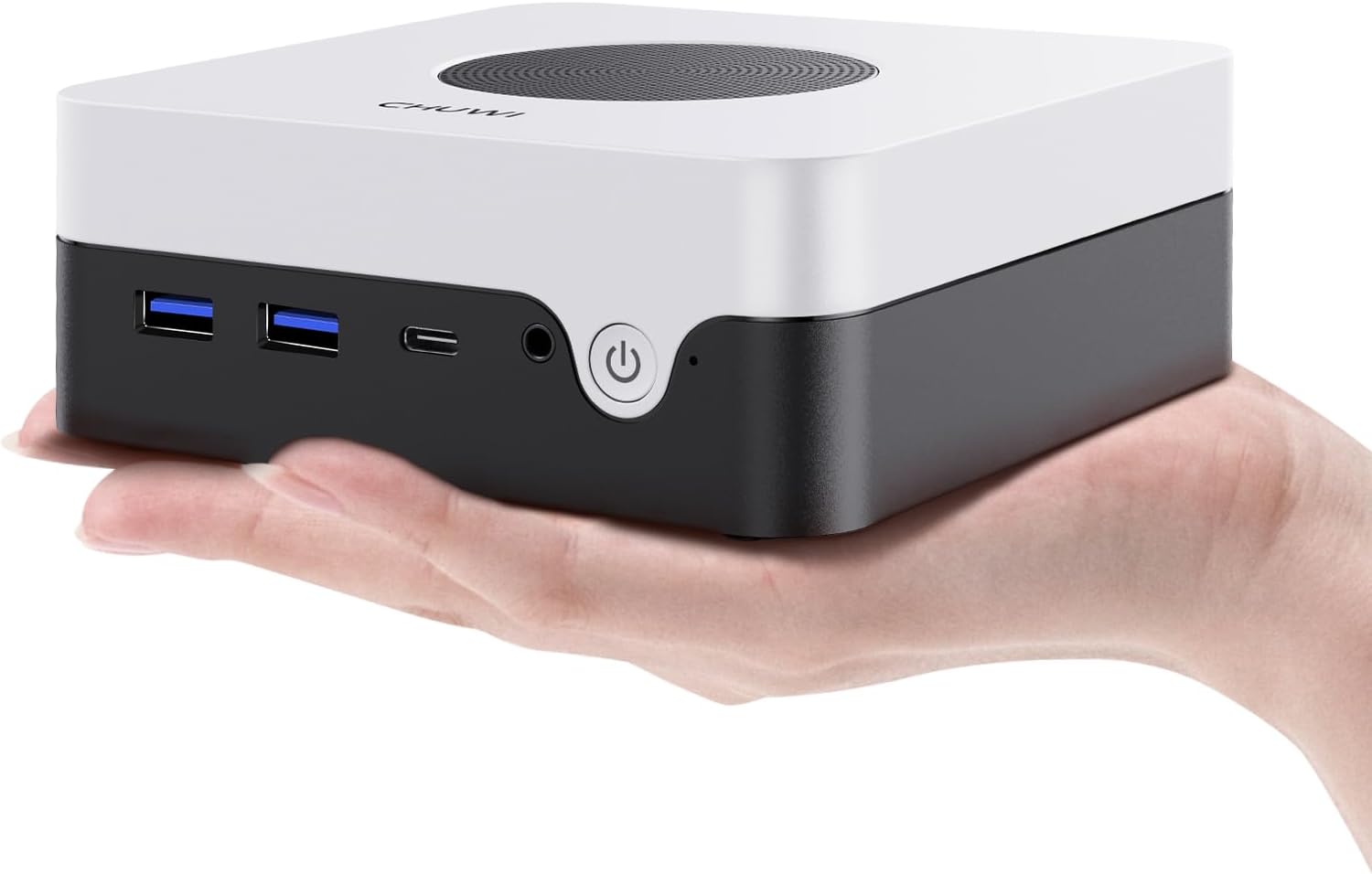 CHUWI LarkBox X Mini PC, 12GB LPDDR5 512GB SSD, Intel 12th Gen N100(up to 3.4GHz), Windows 11 Mini Desktop Computer, 4K UHD Triple-Display, 4XUSB 3.2,WiFi 6,BT5.2, HDMI,DP,Type-C,VESA,Gigabit Ethernet · v7
