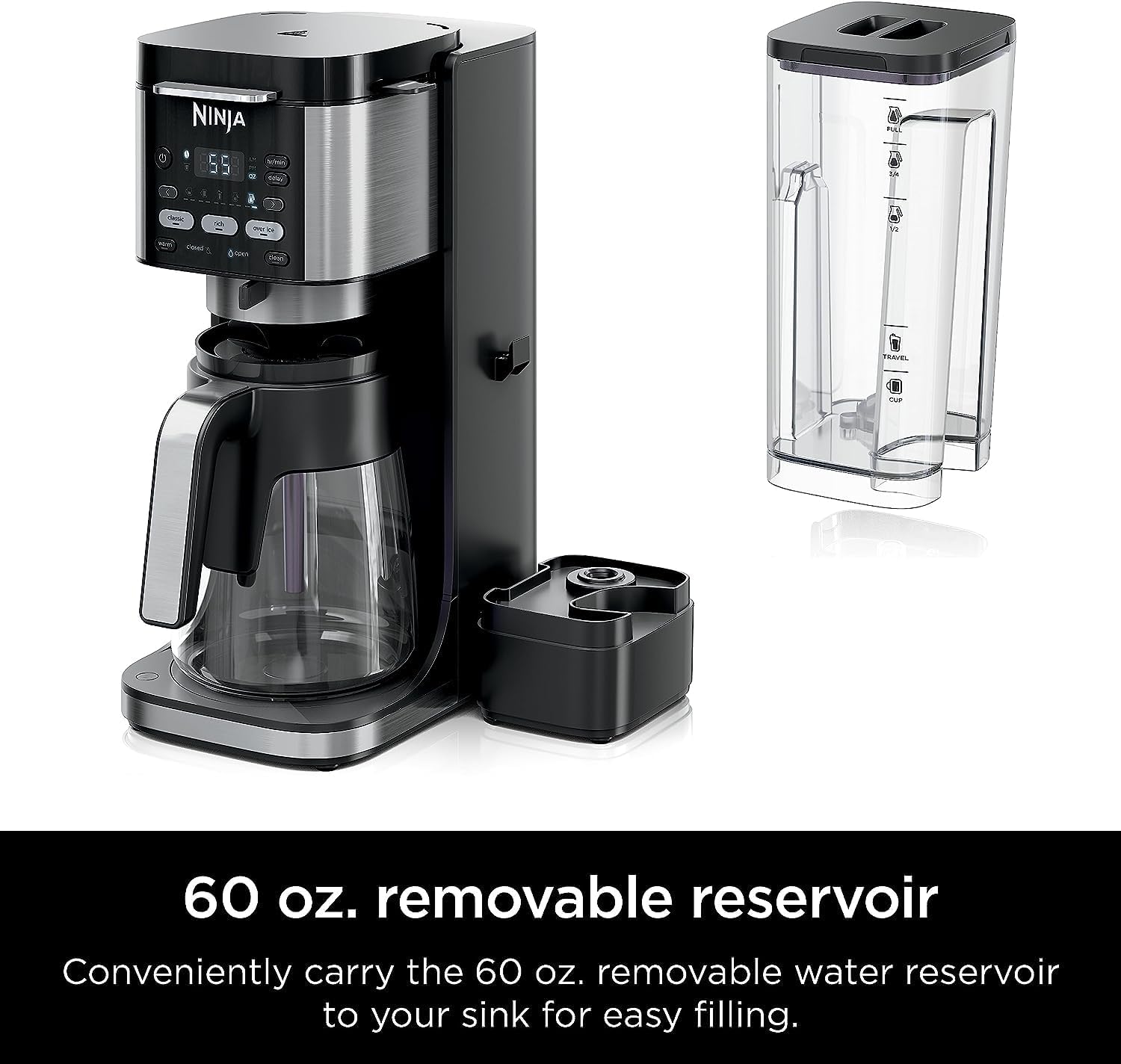 Ninja CFP101 DualBrew Hot  Iced Coffee Maker, Single-Serve, Compatible with K-Cups amp; 12-Cup Drip Coffee Maker, Black (Renewed) · v2