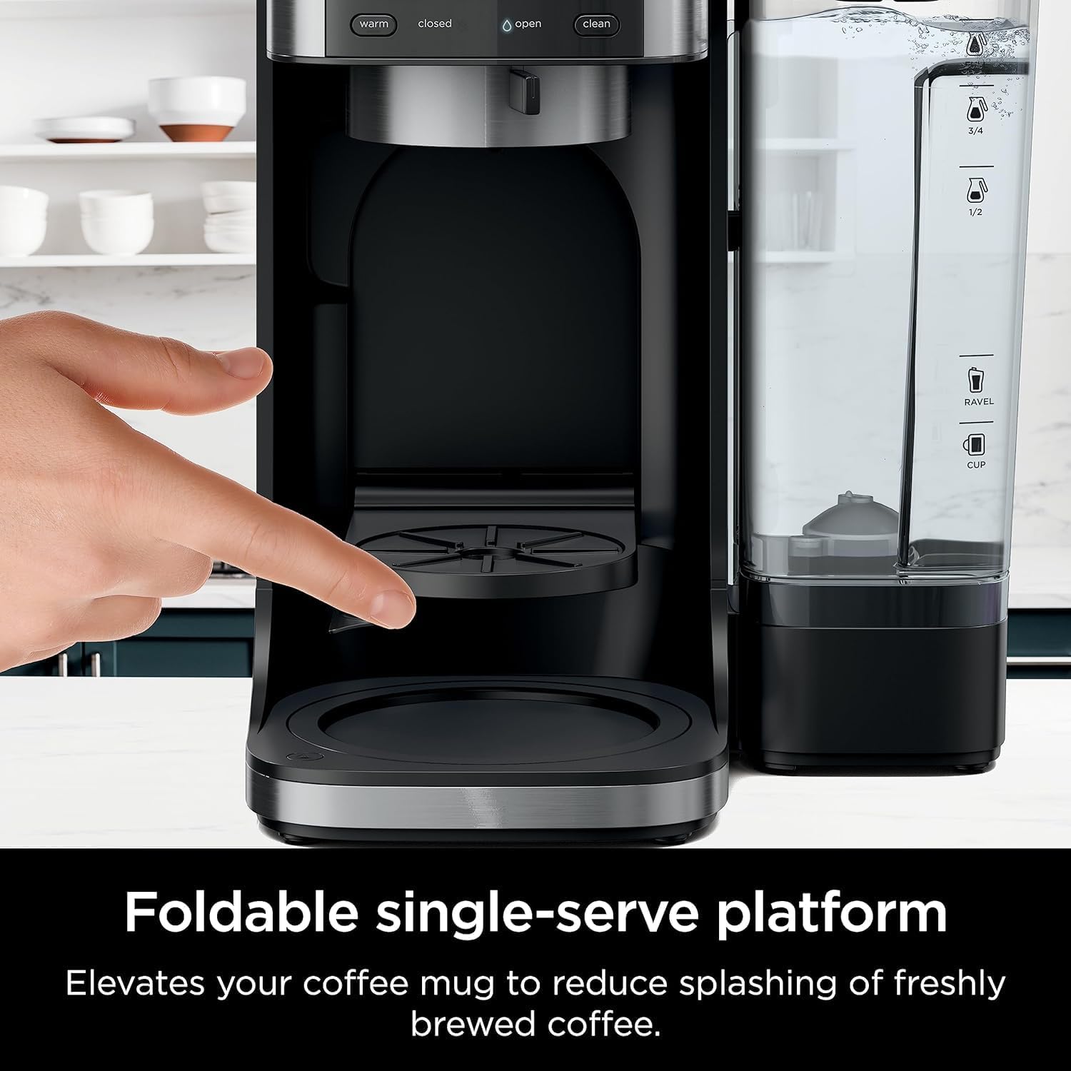 Ninja CFP101 DualBrew Hot  Iced Coffee Maker, Single-Serve, Compatible with K-Cups amp; 12-Cup Drip Coffee Maker, Black (Renewed) · v2