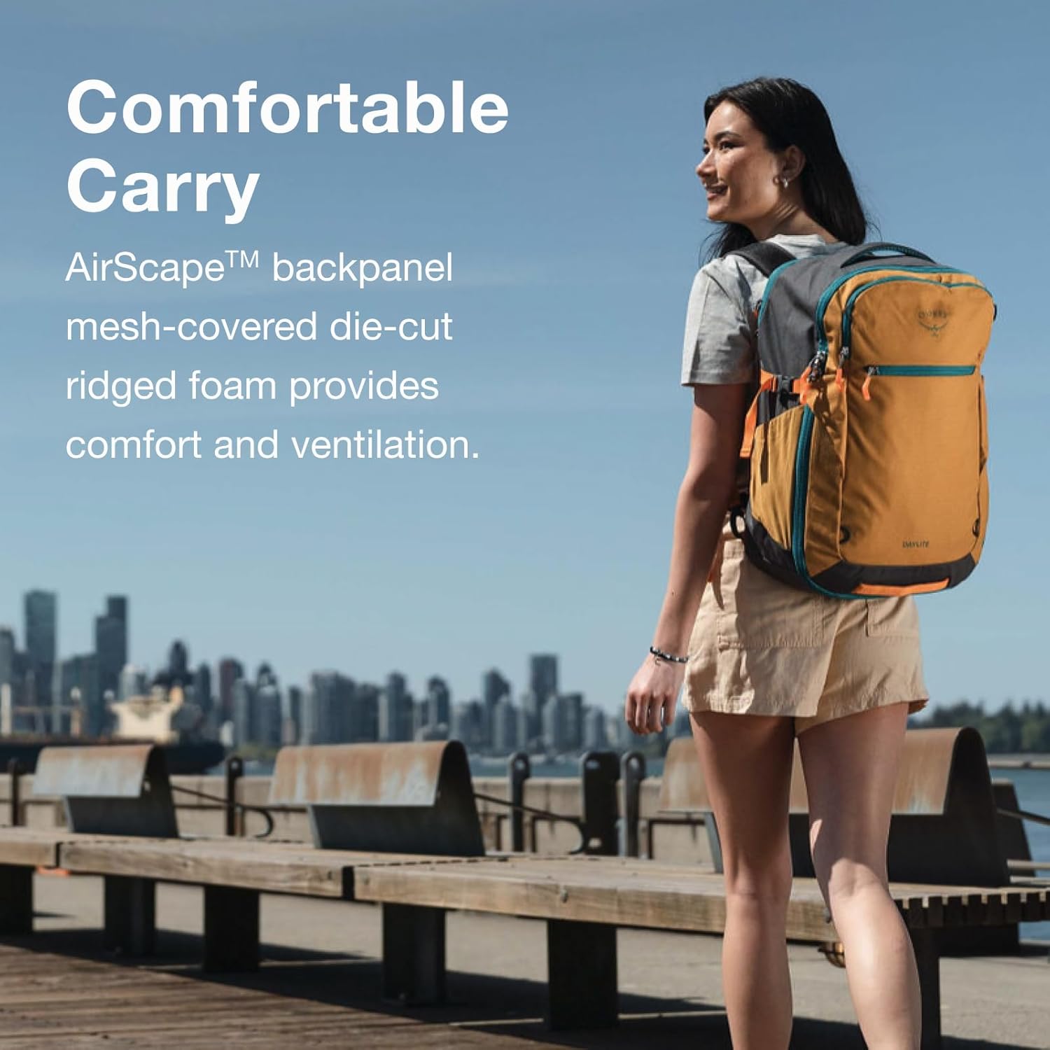 Osprey Daylite 35-Liter-Reiserucksack, Schwarz