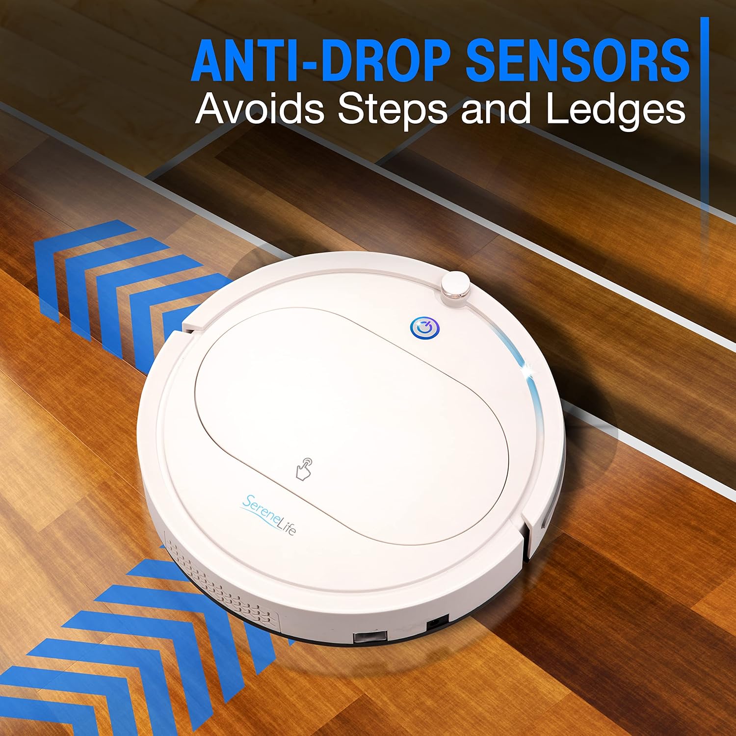 Aspirateur robot avec télécommande, machine robotique intelligente, nettoyage automatique des sols, aspirateur robot avec serpillière à sec pour nettoyer les tapis de maison, les carreaux de bois dur, les poils d'animaux