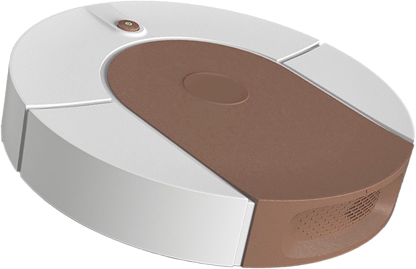 Robot Vacuum Cleaner, Strong Suction Robot Vacuum Cleaner with USB Rechargeable, Automatic Operation Robotic Vacuum Cleaner for Hard Floors, Ceramic Tiles (Brown) · v3