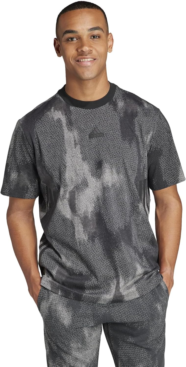 adidas Mens Future Icon 3-Stripes Tee