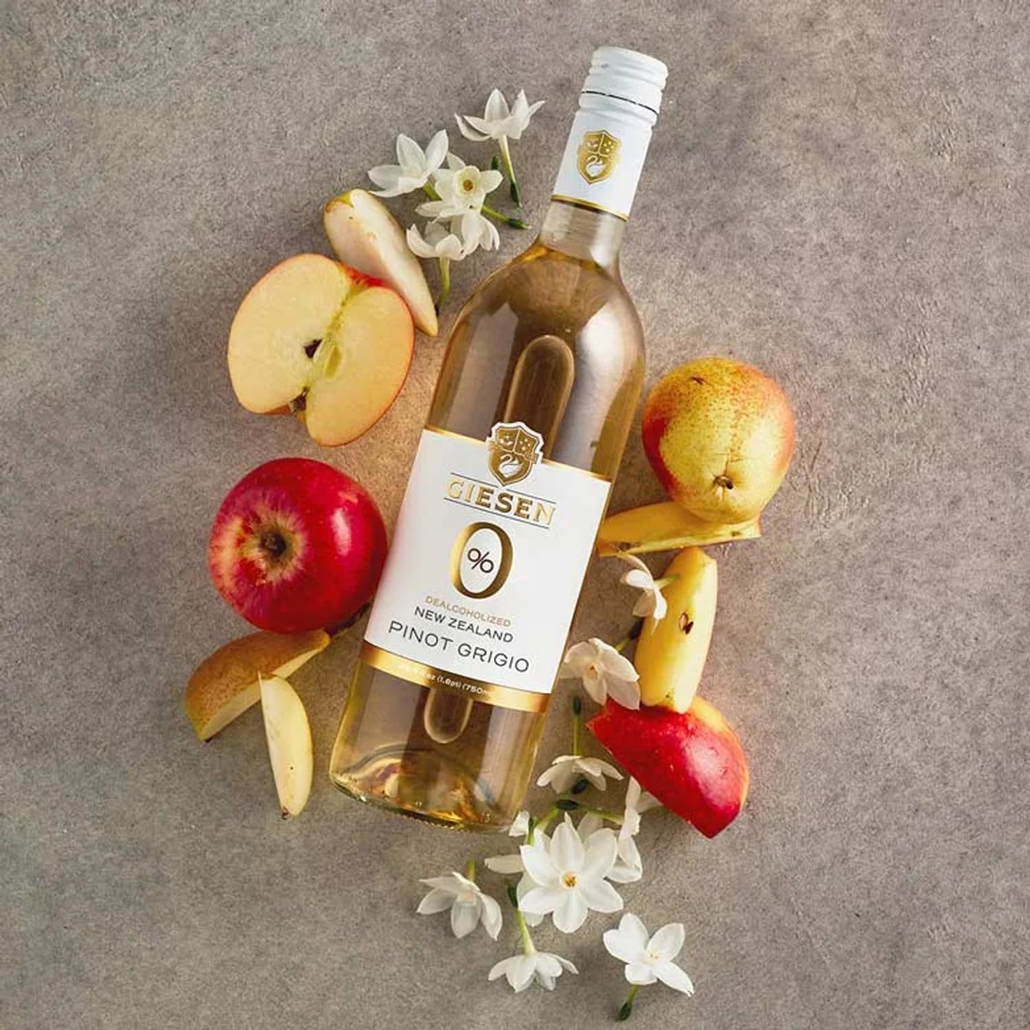 Giesen Non-Alcoholic Premium Pinot Grigio - Premium Dealcoholized White Wine Pinot Gris from New Zealand | 12 PACK · v2