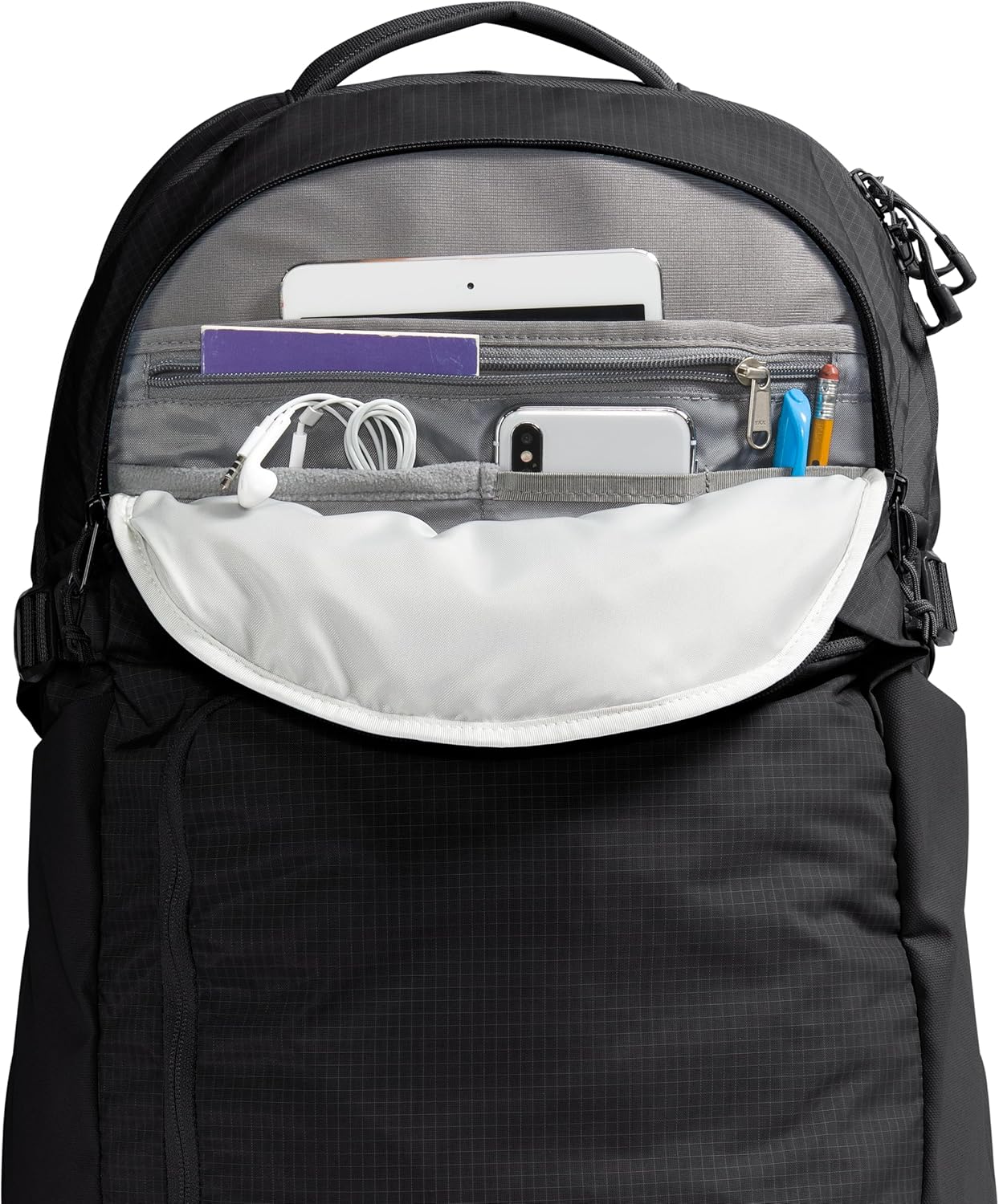 THE NORTH FACE Router Everyday Laptop-Rucksack, TNF schwarz/TNF schwarz-NPF, Einheitsgröße