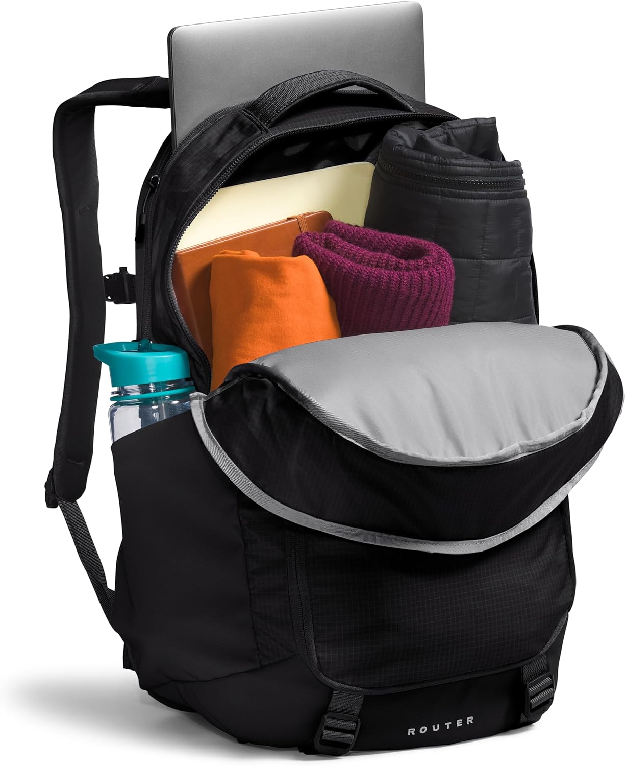 THE NORTH FACE Router Everyday Laptop-Rucksack, TNF schwarz/TNF schwarz-NPF, Einheitsgröße