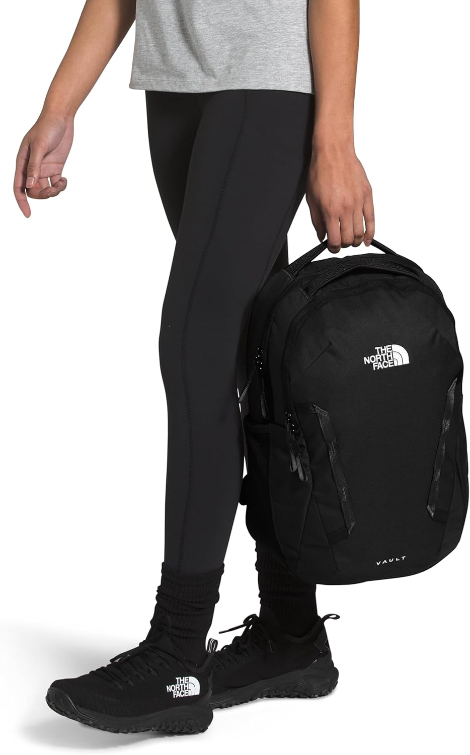 THE NORTH FACE Womens Vault Everyday Laptop Backpack - PFAS Free, TNF Black-NPF, One Size