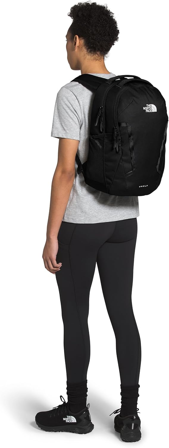 THE NORTH FACE Womens Vault Everyday Laptop Backpack - PFAS Free, TNF Black-NPF, One Size