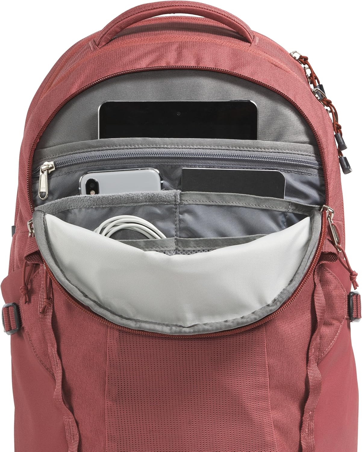THE NORTH FACE Womens Recon Everyday Laptop Backpack, Canyon Dust Dark Heather, One Size · v3