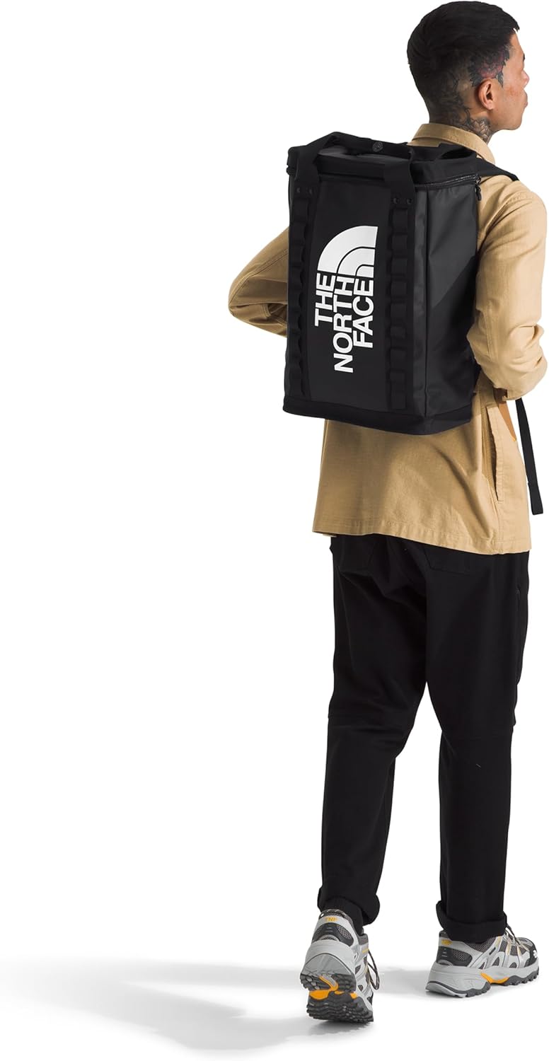 THE NTH FACE Explore Fusebox Daypack-L - NPF, TNF สีดำ/TNF สีขาว-NPF ขนาดเดียว