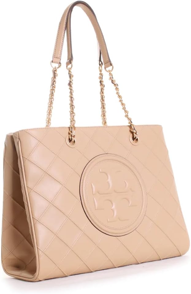 Tory Burch Fleming Soft Chain Tote, Black · v3