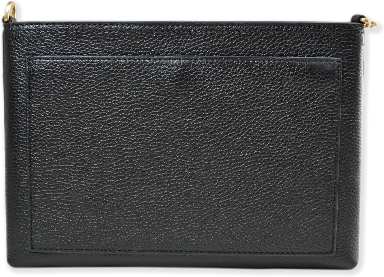 Tory Burch Womens 148314 Blake Swingpack Pebbled Leather Crossbody Shoulder Bag, (001 Black) · v2