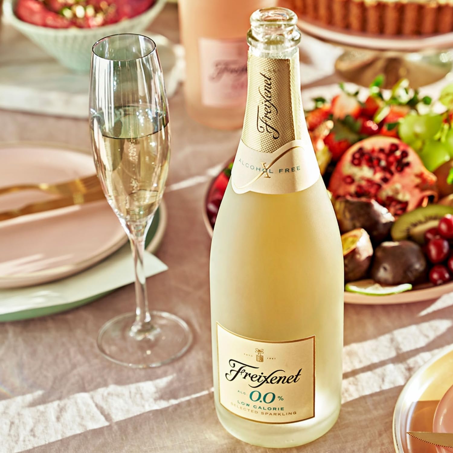Freixenet alkoholfreier Sekt ohne Alkohol — Premium-Eleganz ohne Alkohol für Feierlichkeiten | 6ER-PACK