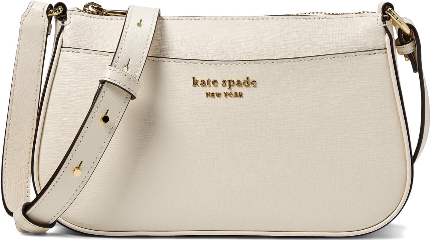 kate spade new york Womens Bleecker Saffiano Leather Small Crossbody · v2