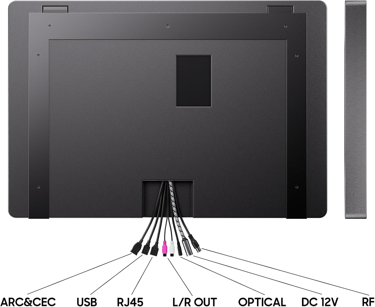 SYLVOX ทีวีสมาร์ททีวี 24 นิ้ว กระจกวิเศษในห้องน้ำ ทีวี LED กันน้ำ 1080P 500NITS ความสว่างสูง ลำโพงคู่ด้านหน้า ติดตั้งบนผนัง เหมาะสำหรับห้องน้ำ โรงแรม ซาวน่า