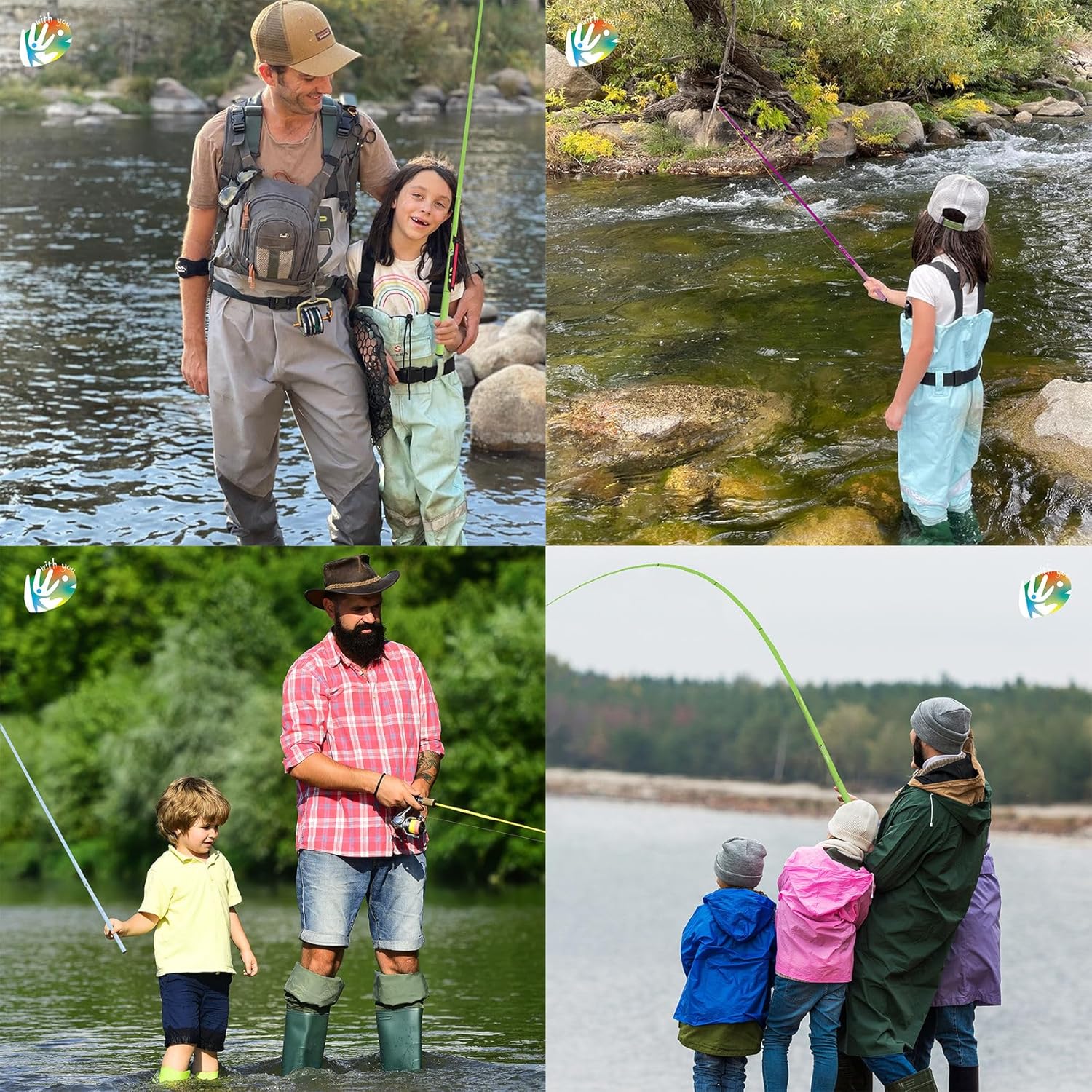 Aventik FreshStart Tenkara 낚싯대 7피트/8피트, 초보자용 텐카라 낚싯대 키트, 24T 탄소 섬유, 캐스팅하기 쉬움, 유연함, 내구성, 경량 및 컴팩트함