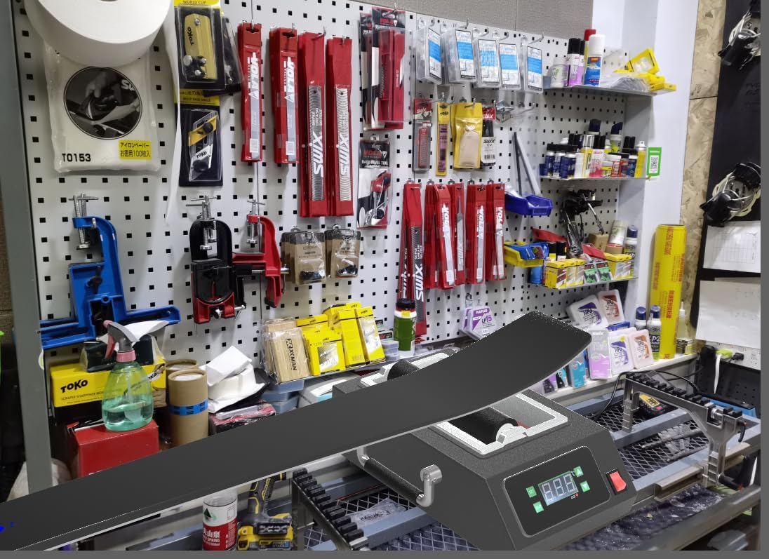 XCMAN Wachsmaschine für Ski und Snowboard, abnehmbar