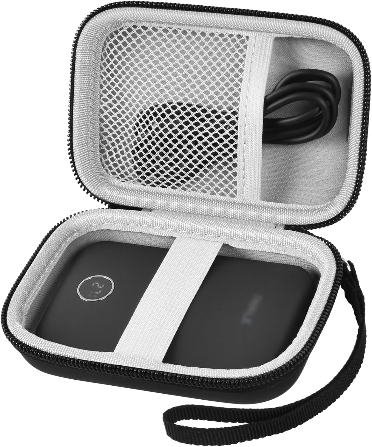 Étui COMECASE compatible avec iWalk/pour Pxwaxpy Magnetic Slim, batterie externe sans fil 5 000 mAh 18 W, support de rangement pour batterie pour iPhone 15/15 Pro Max/14/13/12 pour les voyages (boîte uniquement)